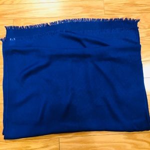 J.crew factory soft royal blue scarf